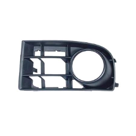 Volkswagen Golf MK5 2004 2009 Hatchback LH (Passengers Side) Front Bumper Grille, To Take Fog Lamps, 2.0 Engines, Not GTI, TUV Approved