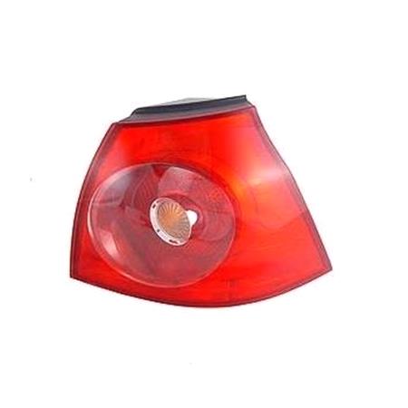 Right Rear Lamp (Hatchback, Outer, On Quarter Panel, Supplied With Bulbholder, Original Equipment) for Volkswagen GOLF V 2004 2009