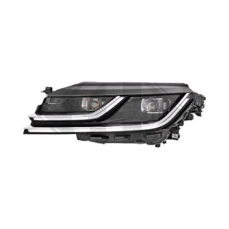 Left Headlamp (Full LED, With LED Daytime Running Light, Supplied Without LED Modules, Original Equipment) for Volkswagen ARTEON 2017 on