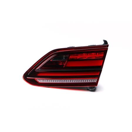 Right Rear Lamp (Inner, On Boot Lid, LED, With Wiping Effect Indicator, Hatchback Models Only, Original Equipment) for Volkswagen ARTEON 2017 2020