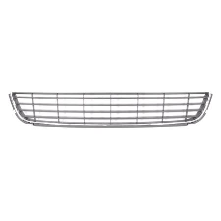 Volkswagen Golf MK6 2009 2012 Front Bumper Grille, Centre, With Chrome Frame, TUV Approved