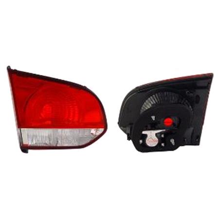 Left Rear Lamp (Inner, On Boot Lid, Replaces Hella Type) for Volkswagen GOLF VI 2009 on