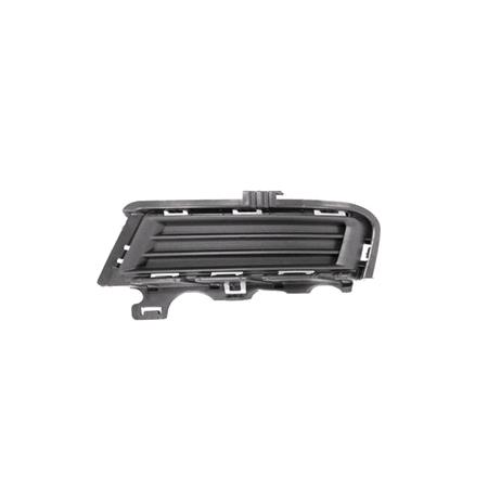 Volkswagen Golf MK7 Estate 2013 2019 LH (Passengers Side) Front Bumper Grille, upper, Without Hole For Fog Light
