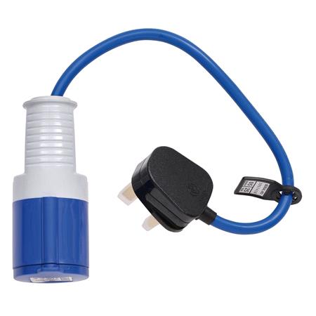 Draper 35133 Defender 230V Fly Lead Converter 13A   16A
