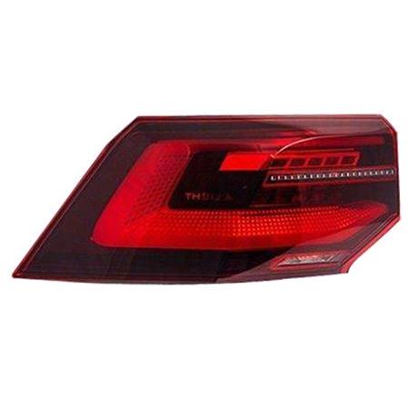 Left Rear Lamp (Outer, On Quarter Panel, LED, With Wiping Effect Indicator, Original Equipment) for Volkswagen GOLF VIII 2020 on