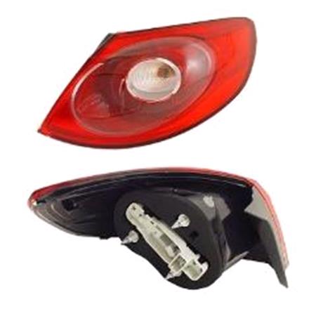 Right Rear Lamp (Outer, On Quarter Panel, Original Equipment) for Volkswagen PASSAT CC  2008 2012
