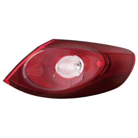 Right Rear Lamp (Outer, On Quarter Panel, Supplied Without Bulbholder) for Volkswagen PASSAT CC 2008 2012