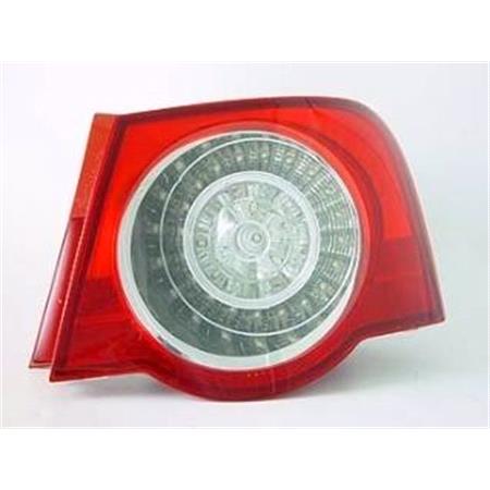 Right Rear Lamp (Saloon, Outer, On Quarter Panel) for Volkswagen PASSAT 2005 2010