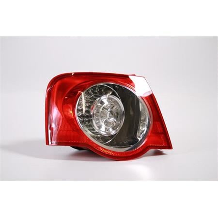 Left Rear Lamp (Saloon, Outer, On Quarter Panel, Original Equipment) for Volkswagen PASSAT 2005 2010