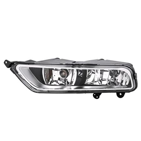 Left Front Fog Lamp (With Daytime Running Light, Takes H8 / P21W Bulbs, Supplied With Bulbs, With Cornering Function, R Line Models, Original Equipment) for Volkswagen PASSAT 2010 to 2014