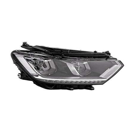 Right Headlamp (Full LED, With LED Daytime Running Light, Supplied Without LED Modules, Original Equipment) for Volkswagen PASSAT 2015 2019