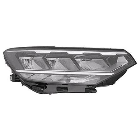 Right Headlamp (LED, With LED Daytime Running Light, Supplied Without LED Modules, Original Equiment) for Volkswagen PASSAT Estate 2019 Onwards