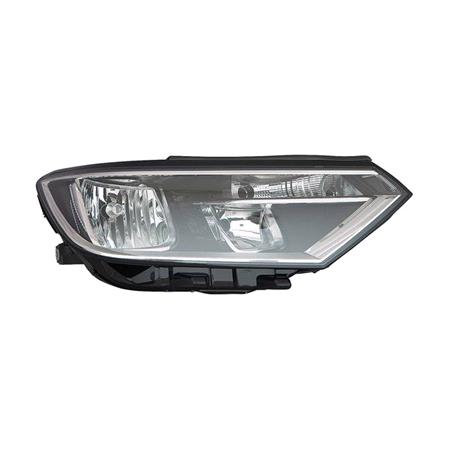 Right Headlamp (Halogen, Takes H7 / H9 Bulbs, Original Equipment) for Volkswagen PASSAT ALLTRACK 2015 to 2019