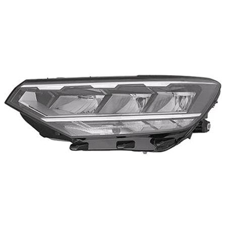 Left Headlamp (LED, With LED Daytime Running Light, Supplied Without LED Modules, Original Equiment) for Volkswagen PASSAT Estate 2019 Onwards