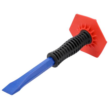 FORGED COLD CHISEL W. PROTECTION 250MM