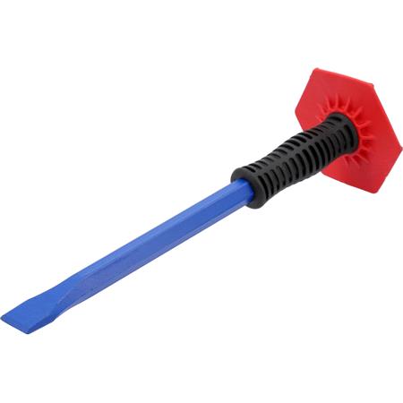 FORGED COLD CHISEL W. PROTECTION 350MM