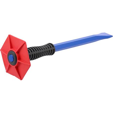 FORGED COLD CHISEL W. PROTECTION 350MM