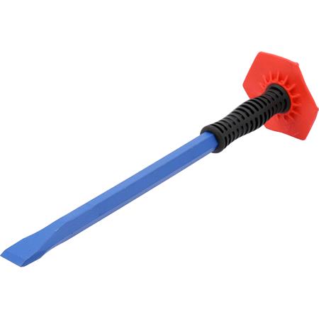 FORGED COLD CHISEL W. PROTECTION 400MM