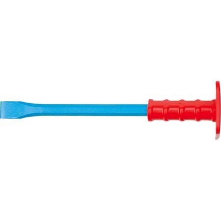 FORGED COLD CHISEL W. PROTECTION 400MM