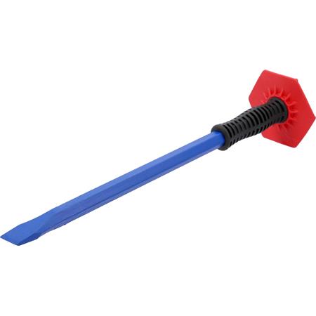 FORGED COLD CHISEL W. PROTECTION 450MM