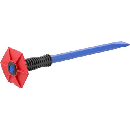 FORGED COLD CHISEL W. PROTECTION 450MM