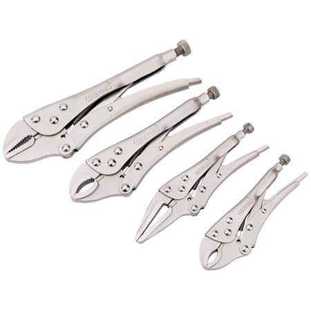 Draper 35373 Locking Pliers Set (4 Piece)