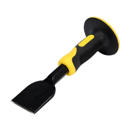 BRICKLAYER'S CHISEL WITH HAND GUARD, 50