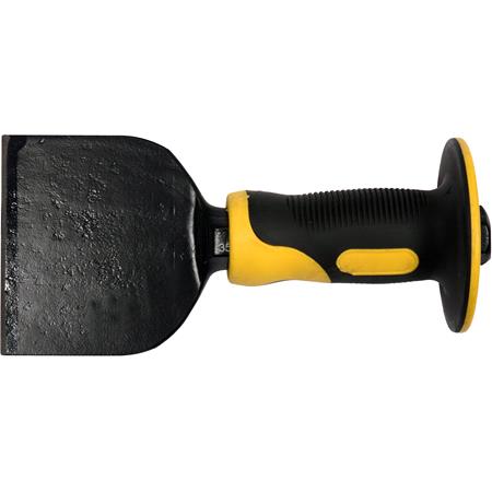 BRICKLAYER'S CHISEL WITH HAND GUARD
