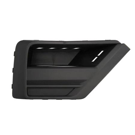 Volkswagen CRAFTER Platform/Chassis 2017 Onwards RH Front Step Insert, In Bumper Grille, Grained, Matte Black