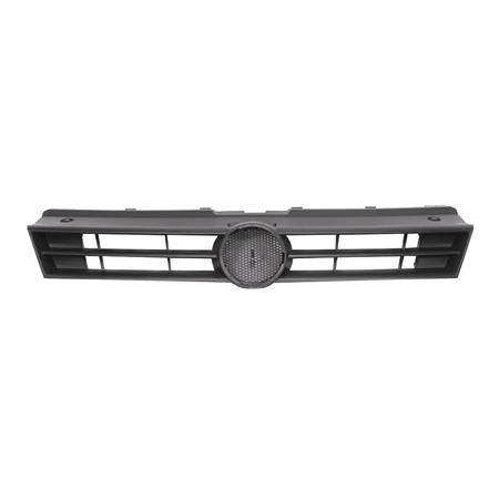 VW Polo 2009 2014 Grille, For Models With Air conditioning, Without Chrome Trim