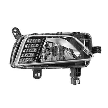 Right Front Fog Lamp (Takes H8 Bulb, Supplied With Bulb, Original Equipment) for Volkswagen POLO 2017 to 2021