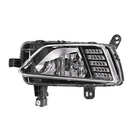 Left Front Fog Lamp (Takes H8 Bulb, Supplied With Bulb, Original Equipment) for Volkswagen POLO 2017 to 2021