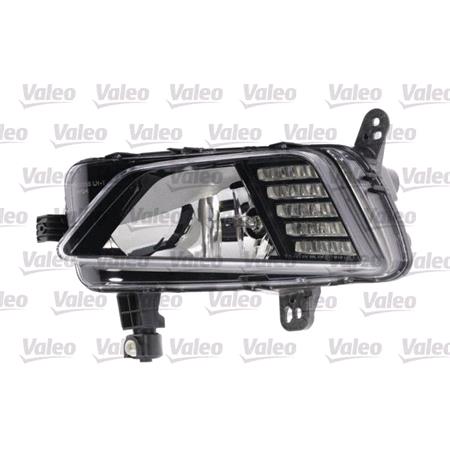 Left Front Fog Lamp (With LED DRL, Takes H8 Bulb, Supplied With Bulb, Original Equipment) for Volkswagen POLO 2017 to 2021