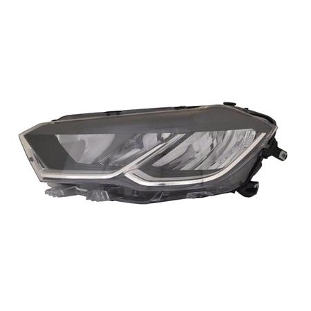Left Headlamp (Full LED, Supplied Without Control Modules, Original Equipment) for Volkswagen POLO 2021 to 2024