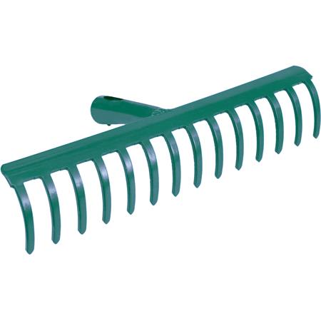 RAKE, STEEL 34CM, 14 TEETH, W.OUT HANDLE