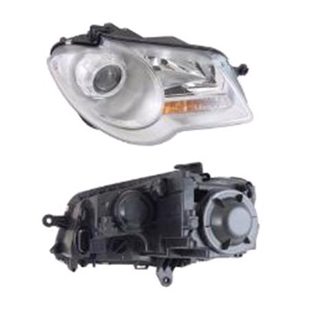 Right Headlamp (Halogen) for Volkswagen TOURAN 2007 2010