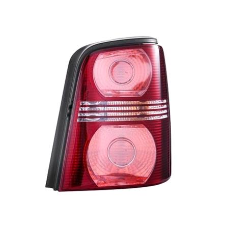 Right Rear Lamp (With Red Bezel, Supplied With Bulbholder, Original Equipment) for Volkswagen TOURAN 2007 to 2010