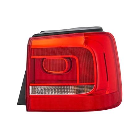 Right Rear Lamp (Outer, On Quarter Panel, Supplied With Bulbholder, Original Equipment) for Volkswagen TOURAN 2010 2015