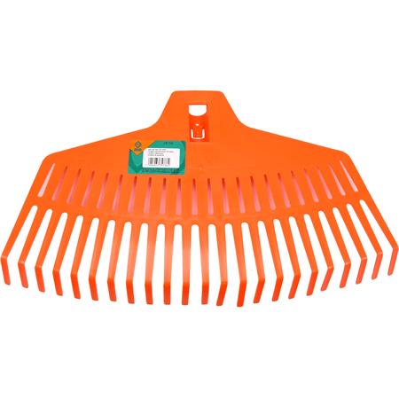 SPRING RAKE, PLASTIC, 23 TEETH