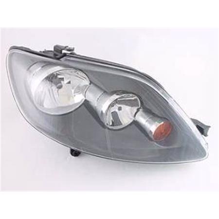 Right Headlamp (Halogen, Takes H7/H7 Bulbs, Supplied With Motor, Original Equipment) for Volkswagen GOLF V PLUS 2005 2009