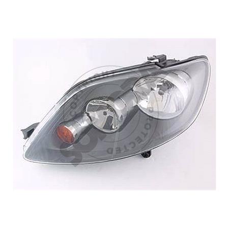 Left Headlamp (Halogen, Takes H7/H7 Bulbs, Supplied With Motor, Original Equipment) for Volkswagen GOLF V PLUS 2005 2009