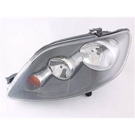Left Headlamp (Halogen, Takes H7/H7 Bulbs, Supplied With Motor, Original Equipment) for Volkswagen GOLF V PLUS 2005 2009