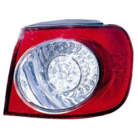 Right Rear Lamp (Outer, On Quarter Panel, LED, Original Equipment) for Volkswagen GOLF V PLUS Compact MPV 2005 2009