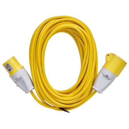 Draper 35813 Defender Extension Lead, Yellow, 1.5mm², 16A, 14m