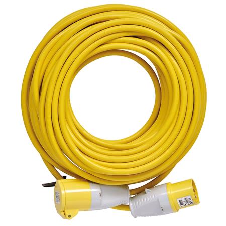Draper 35817 Defender 110V Extension Lead, Yellow, 2.5mm², 16A, 25m