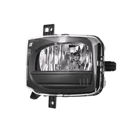 Left Front Fog Lamp (Takes H8 Bulb, Original Equipment) for Volkswagen T CROSS 2019 to 2023