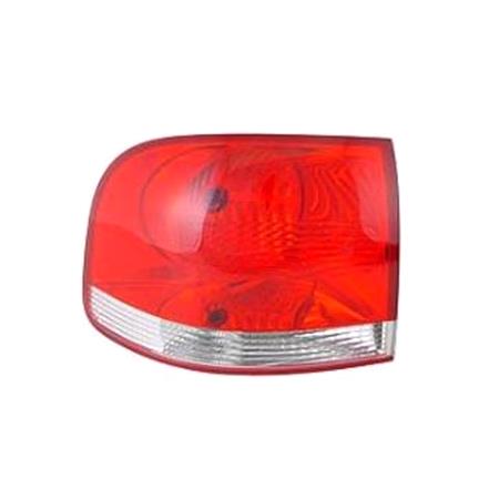 Left Rear Lamp (Outer, On Quarter Panel, Original Equipment) for Volkswagen TOUAREG 2003 2007