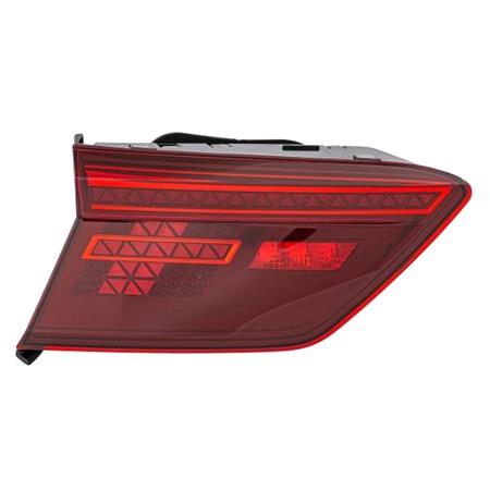 Left Rear Lamp (Inner, On Boot Lid, LED, Dark Red, Original Equipment) for Volkswagen TIGUAN 2016 on