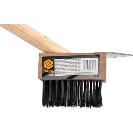 Wire paving brush