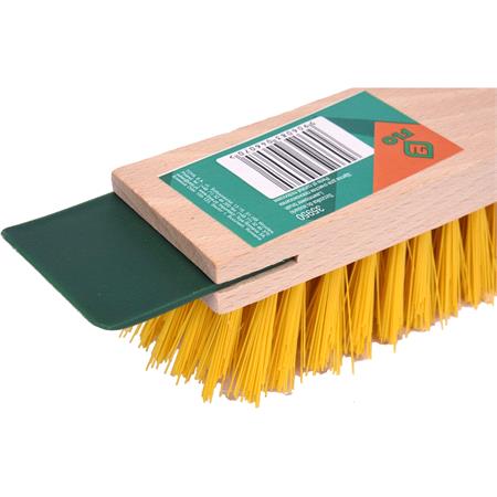 Lawn Mower Cleaning Brush With Scraper